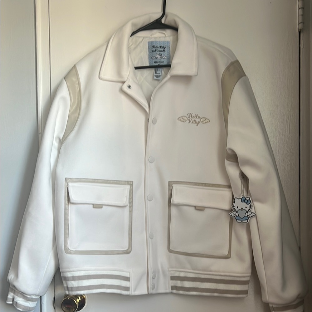 Hello Kitty White and Cream Jacket